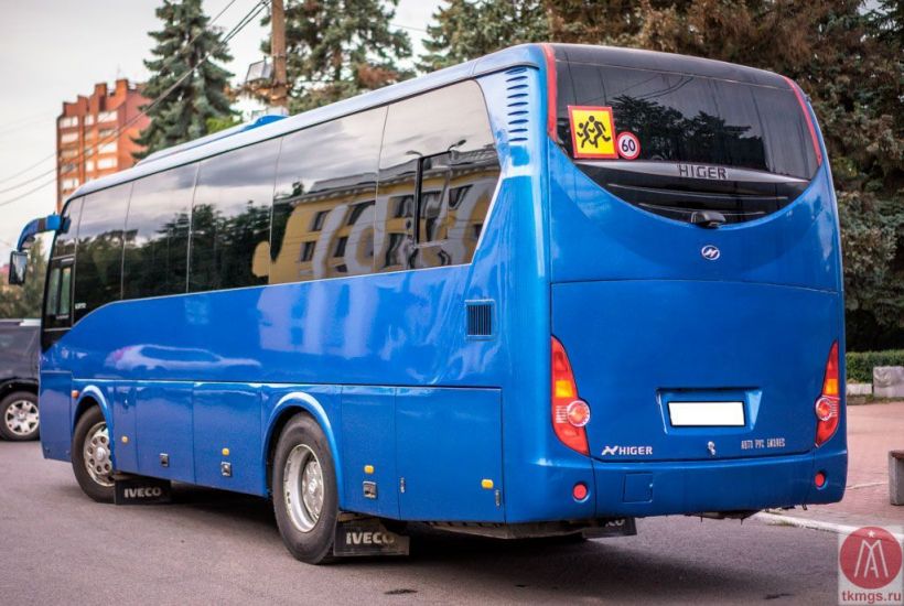Higer King Long KLQ6885 - Вид сзади